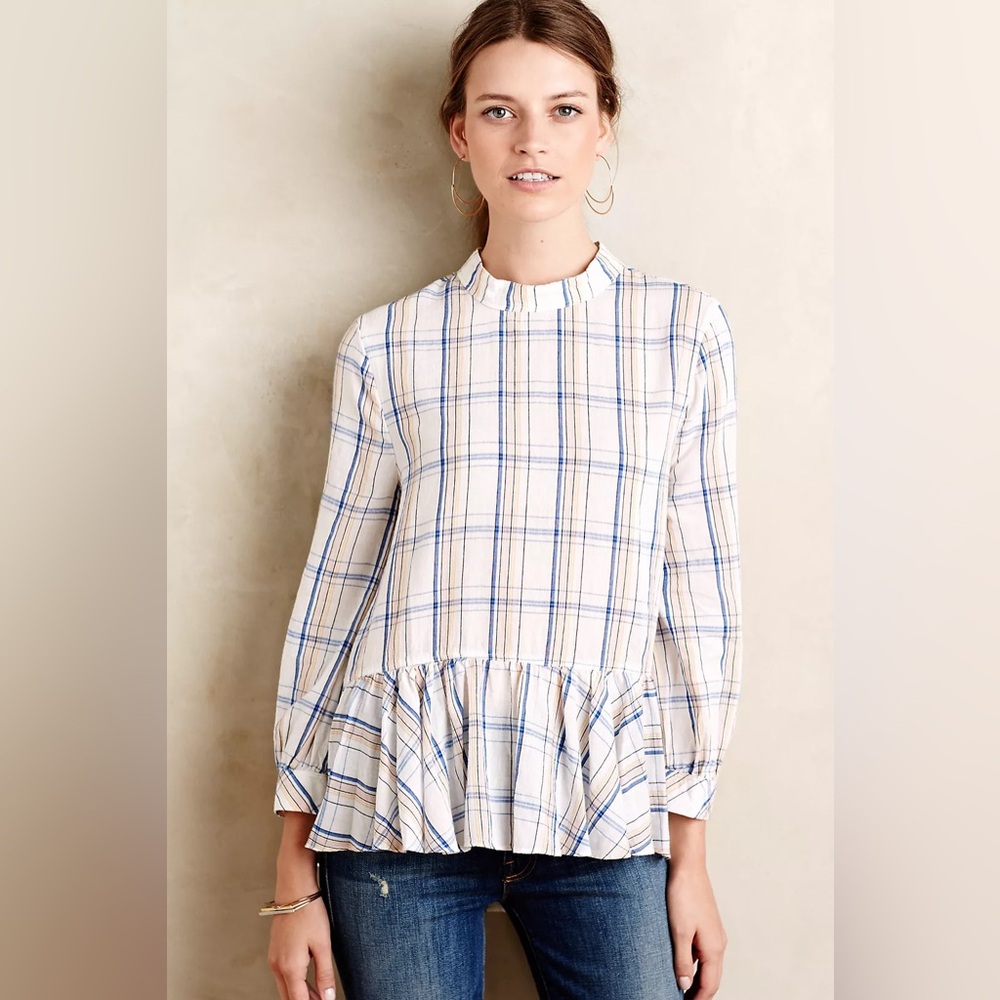 Anthropologie Maeve Sava Swing Top Size‎ 10